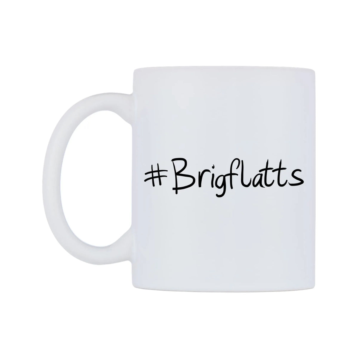 Brigflatts Mug — mug, right side, on a white background
