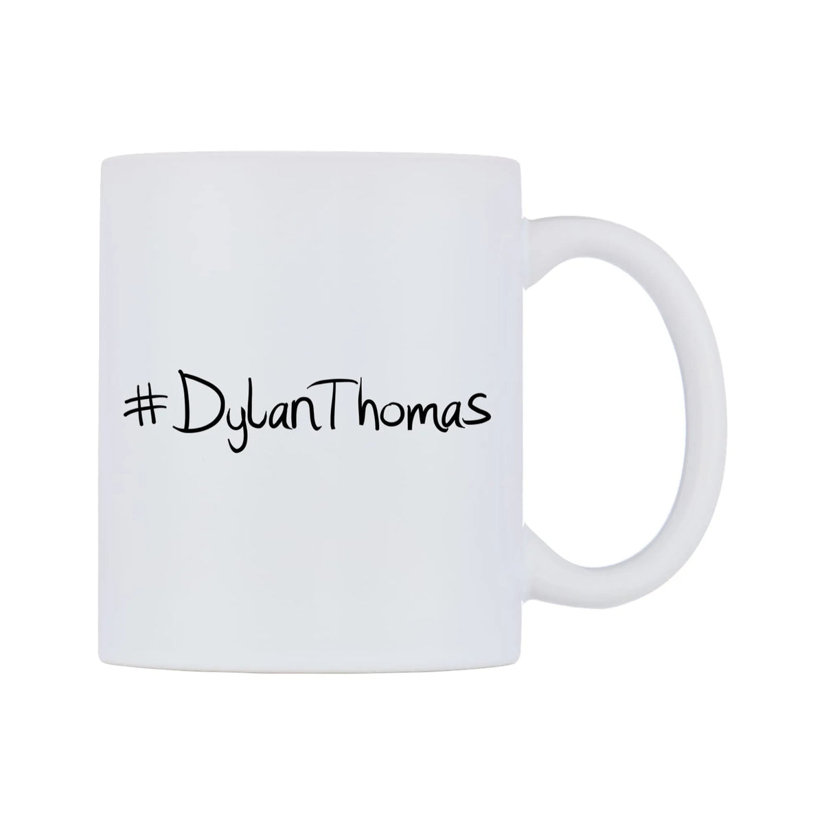 DylanThomas Mug — mug, left side, on a white background