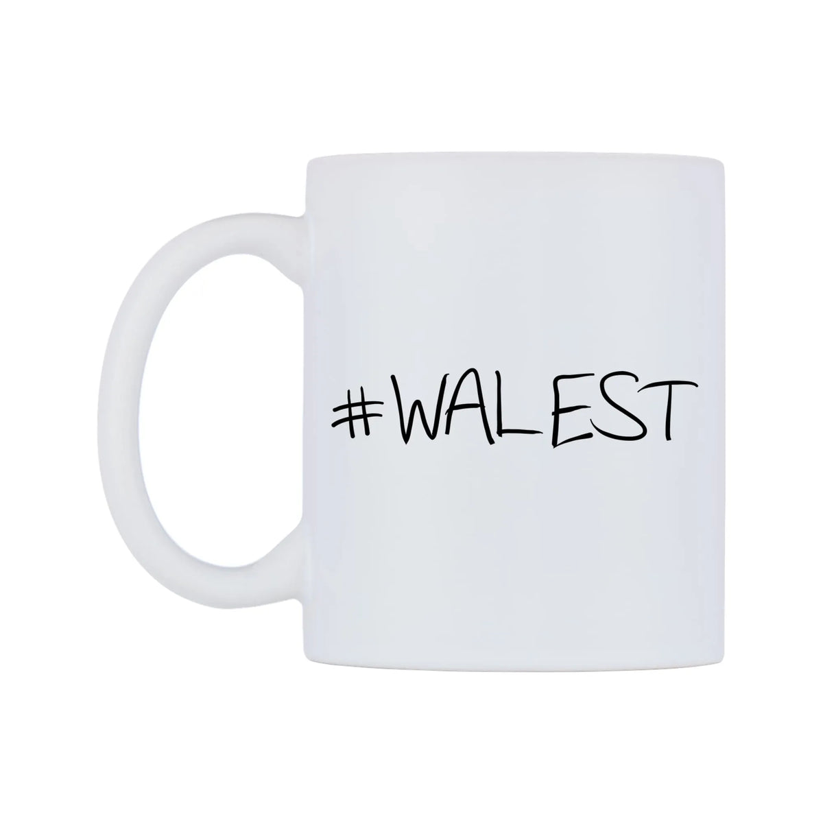 WALEST Mug — mug, right side, on a white background