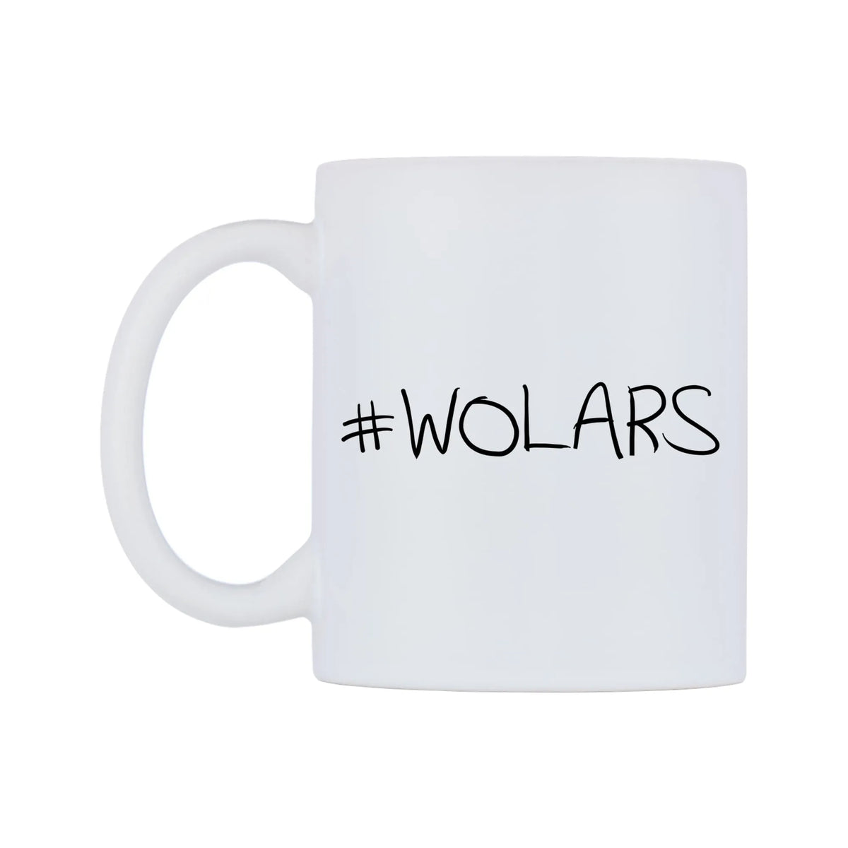 WOLARS Mug — mug, right side, on a white background