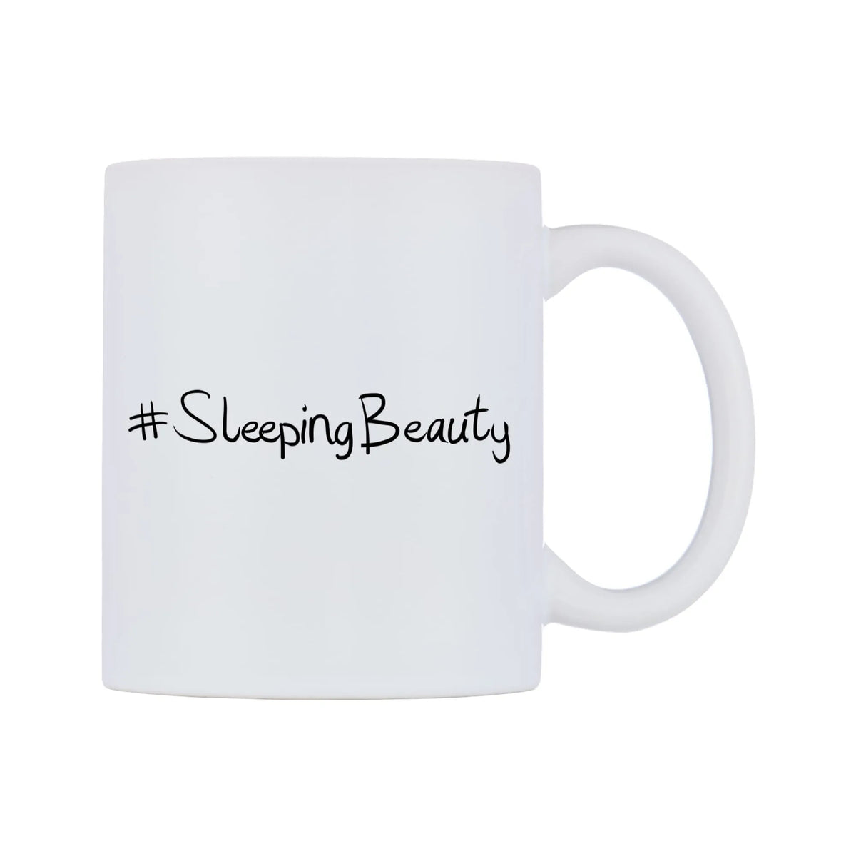 SleepingBeauty Mug — mug, left side, on a white background
