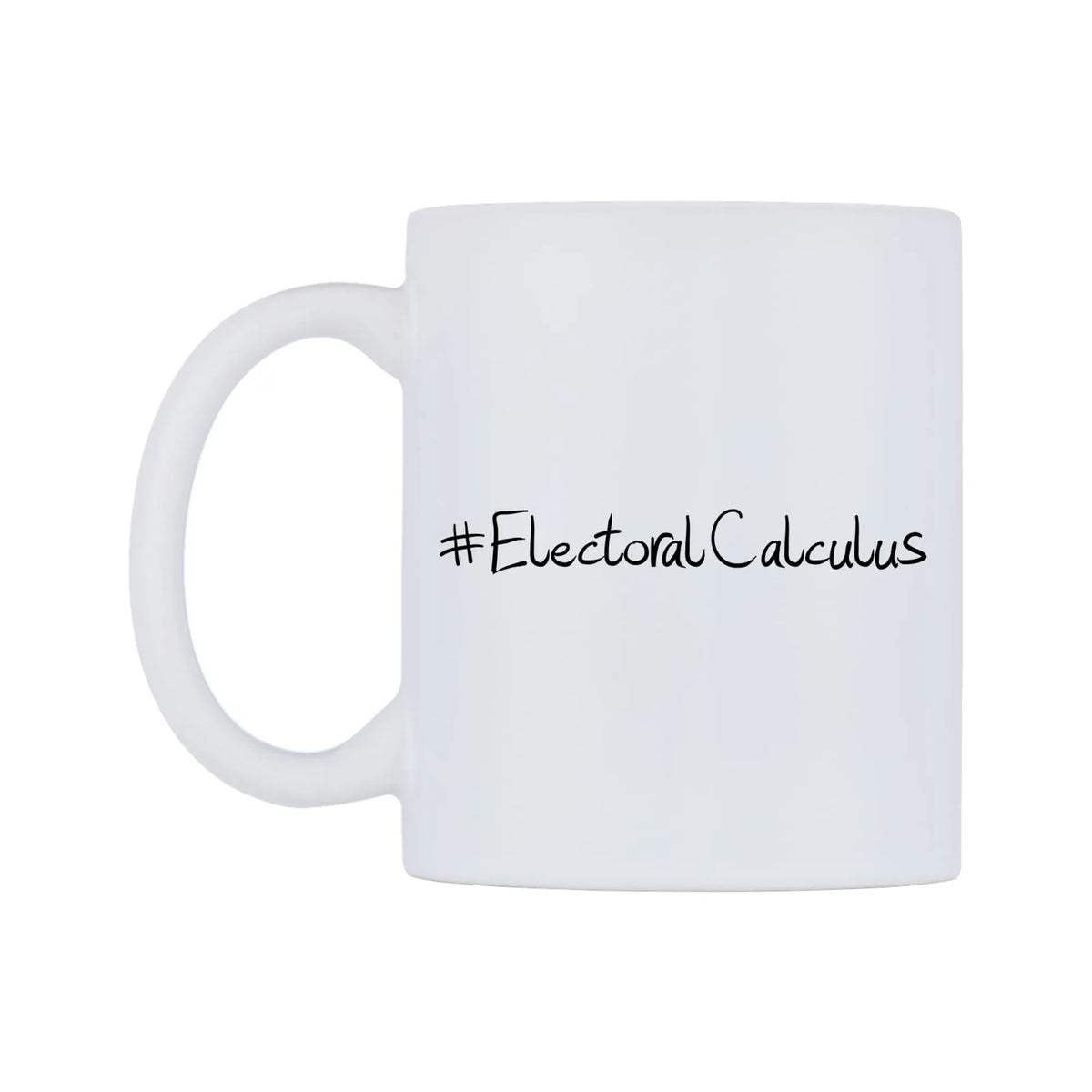 ElectoralCalculus Mug — mug, right side, on a white background