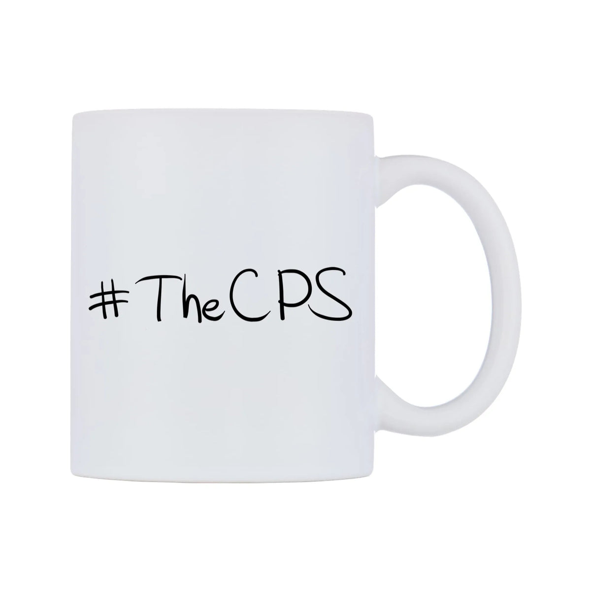 TheCPS Mug — mug, left side, on a white background