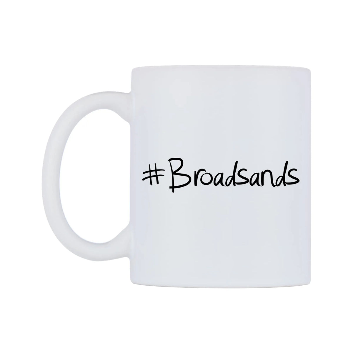 Broadsands Mug — mug, right side, on a white background