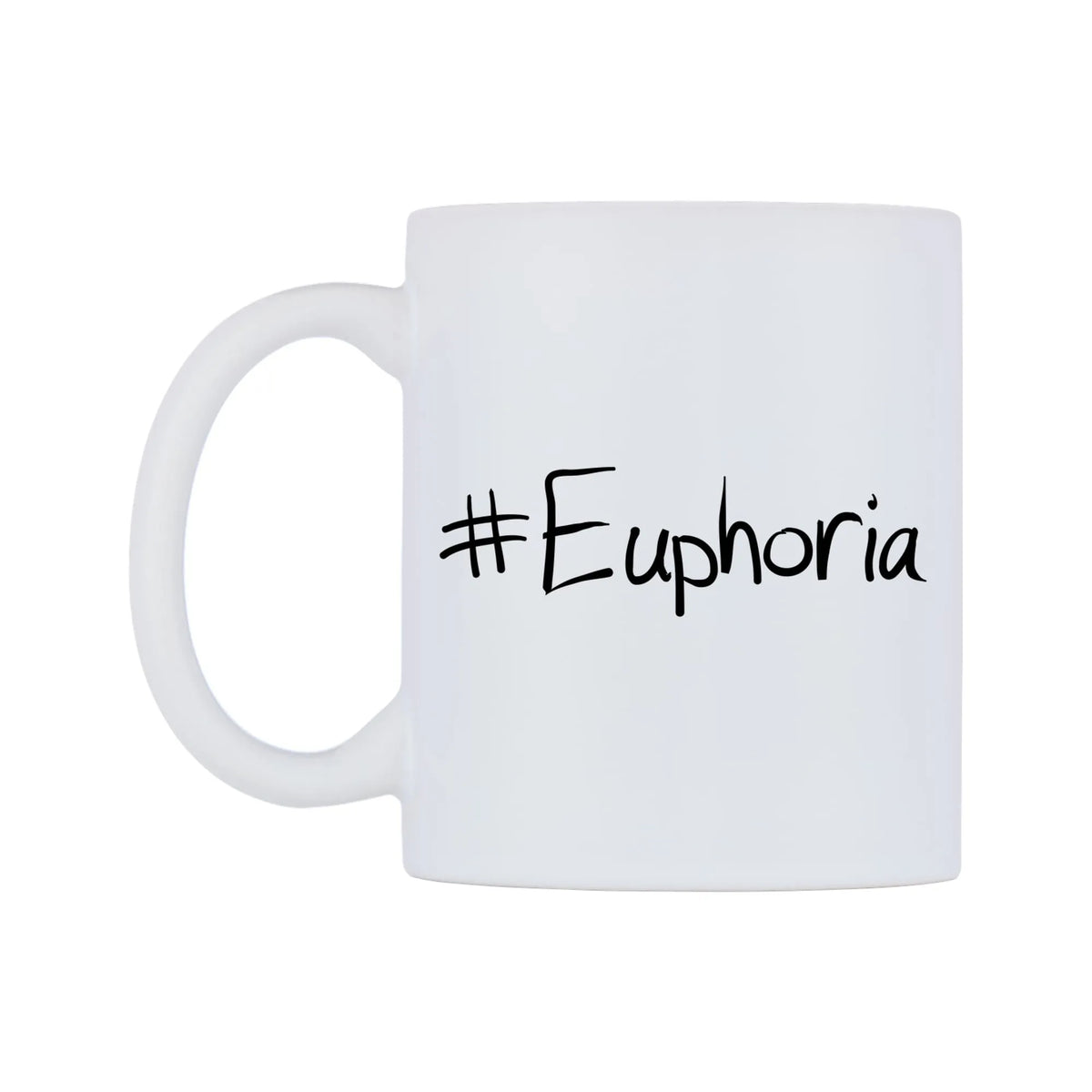 Euphoria Mug — mug, right side, on a white background