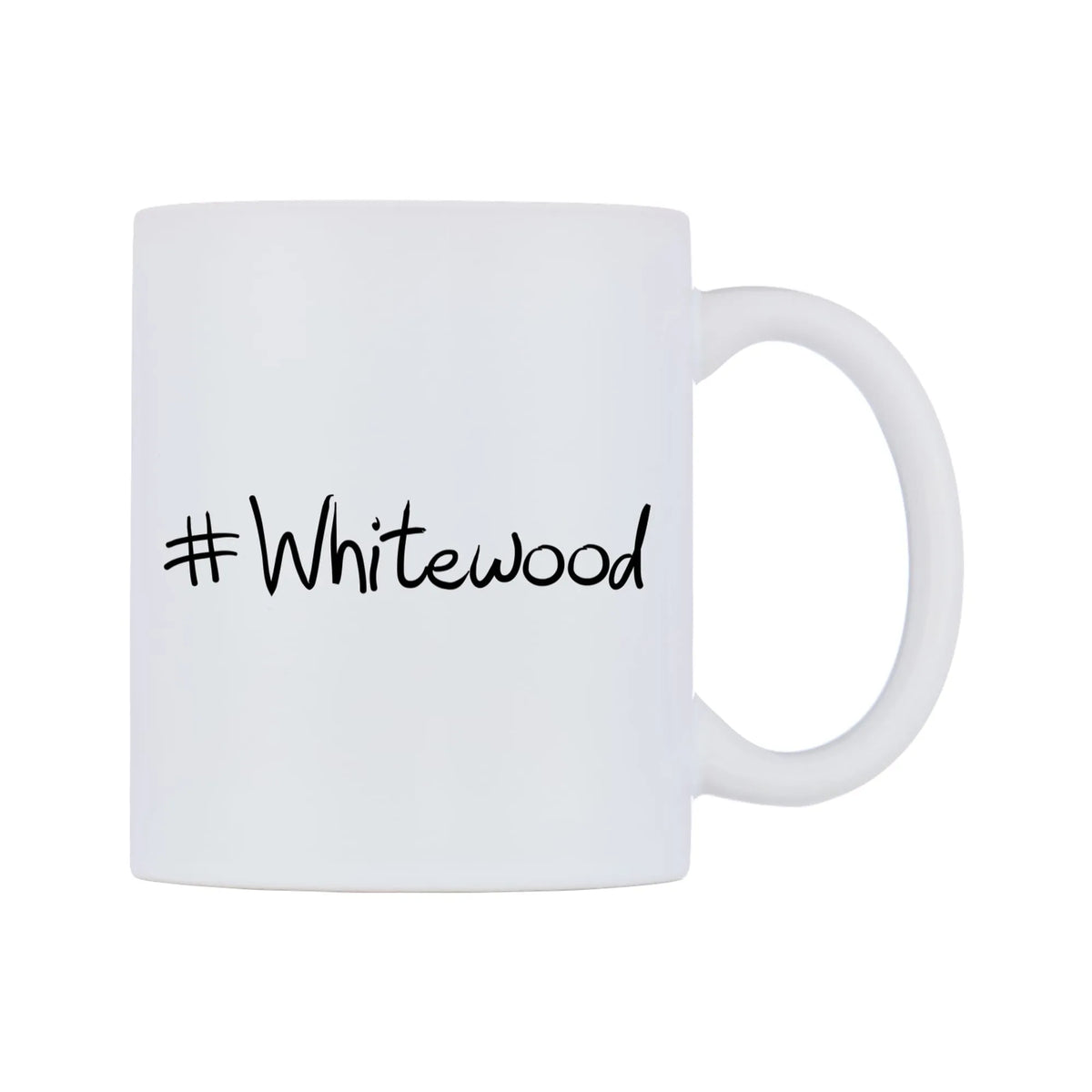Whitewood Mug — mug, left side, on a white background