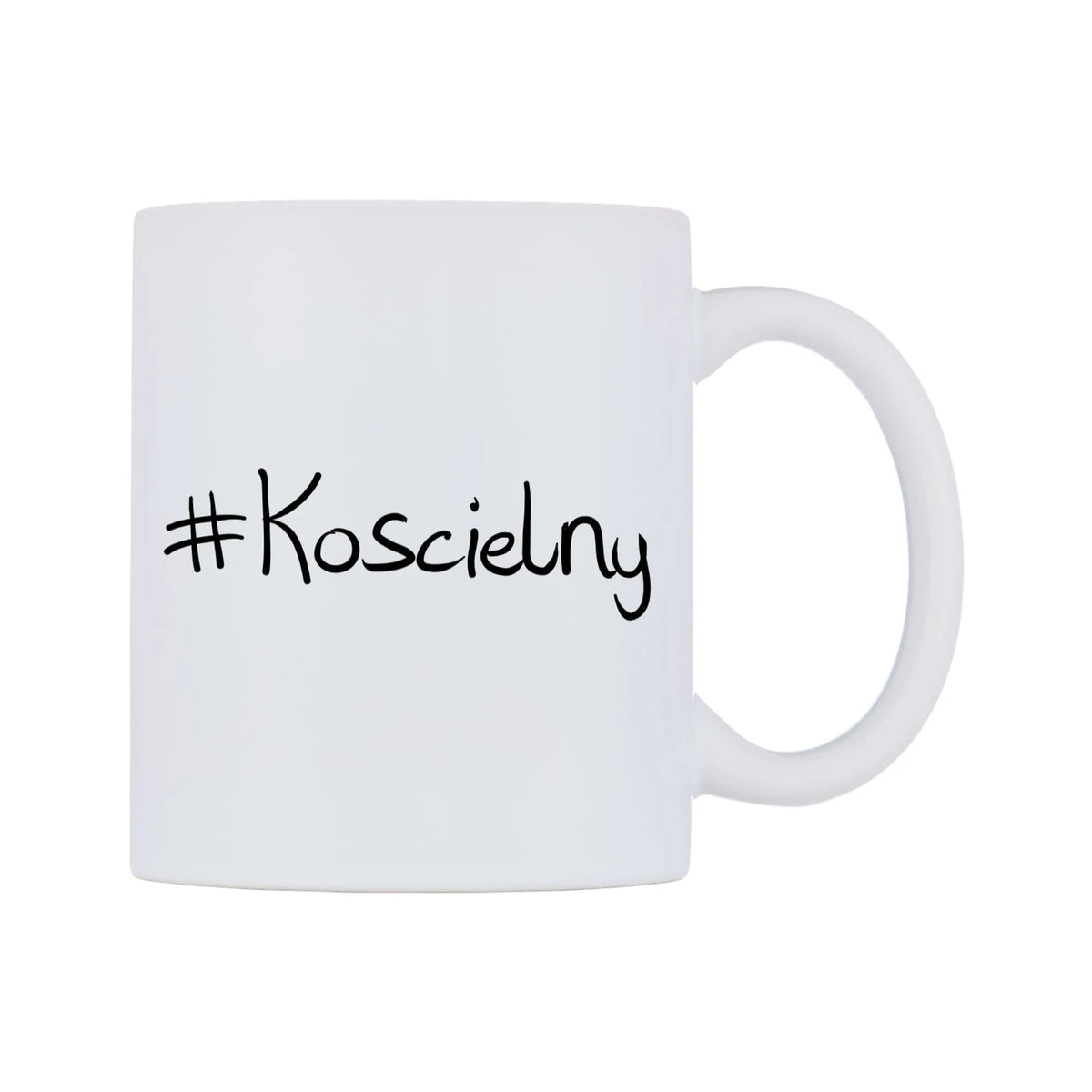 Koscielny Mug — mug, left side, on a white background