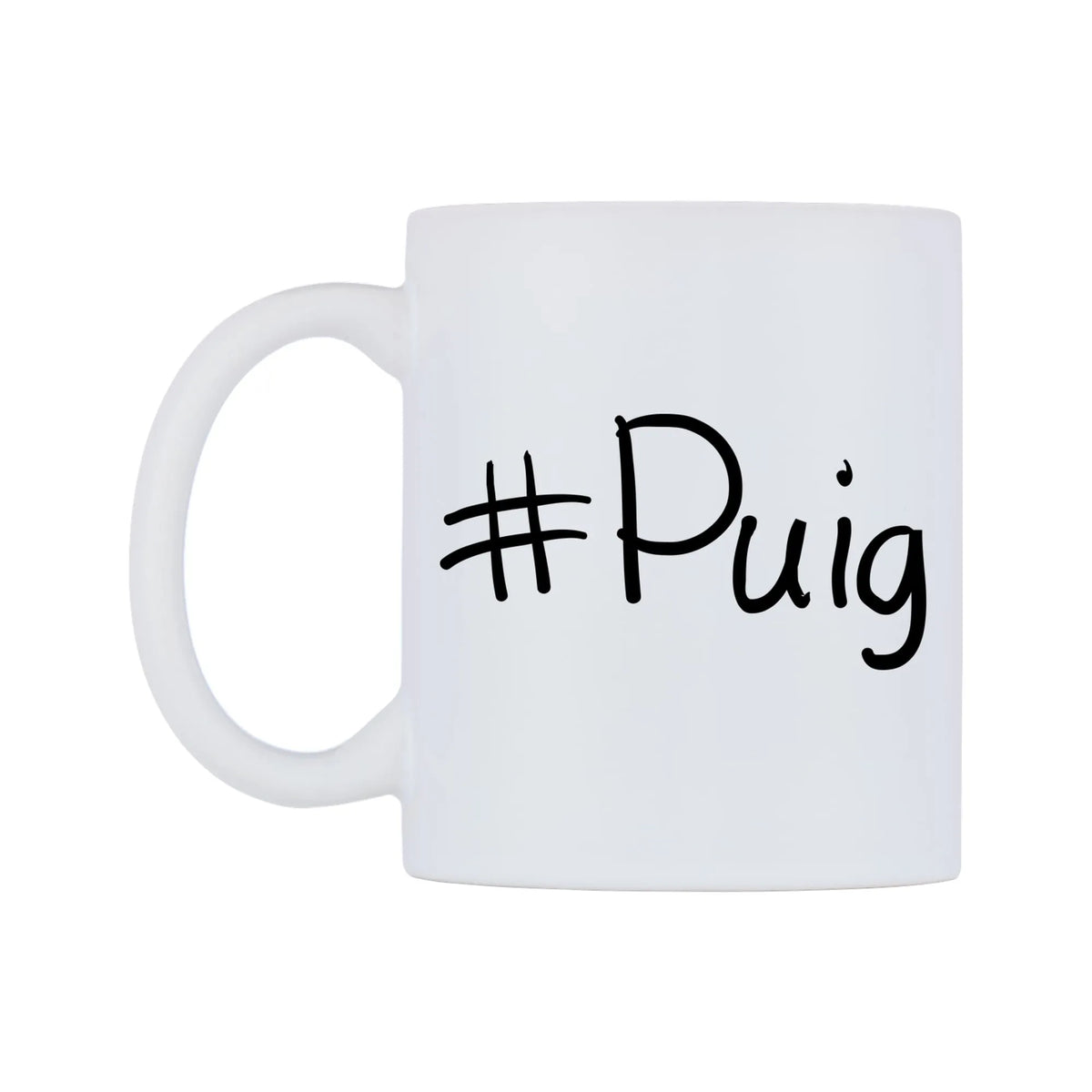 Puig Mug — mug, right side, on a white background