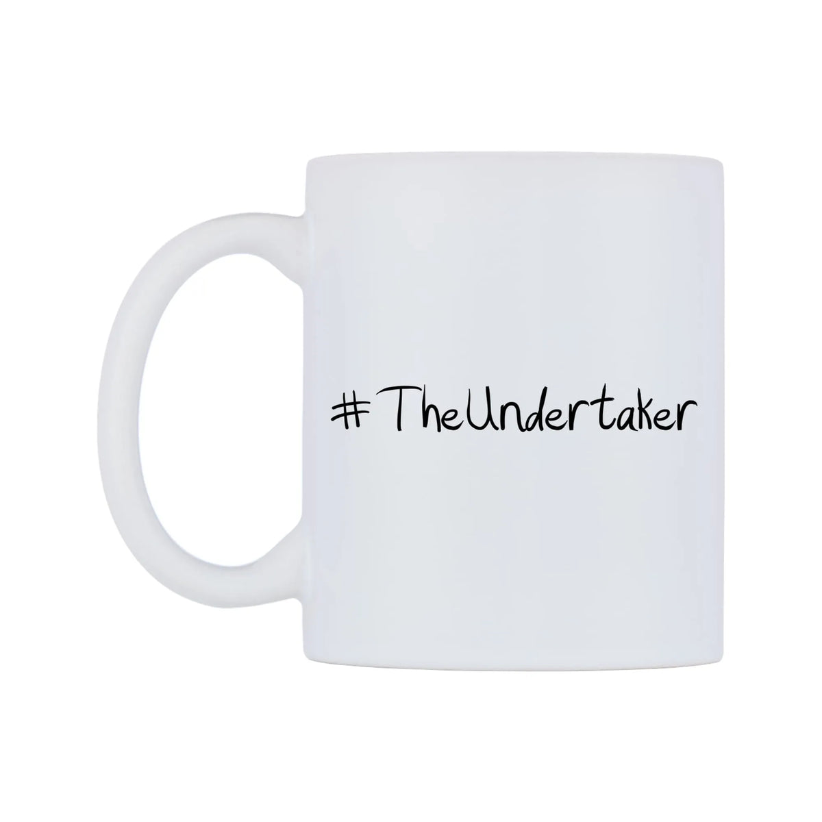 TheUndertaker Mug — mug, right side, on a white background