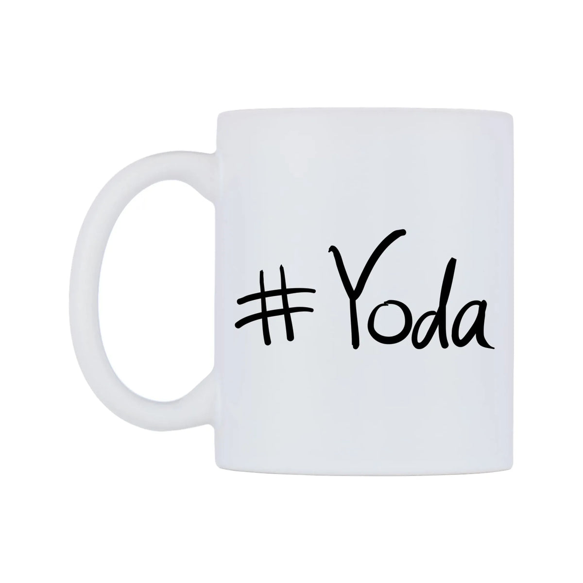 Yoda Mug — mug, right side, on a white background