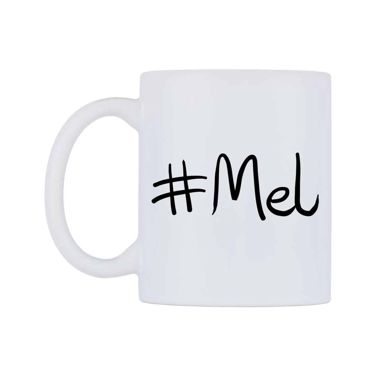 Mel Mug — mug, right side, on a white background