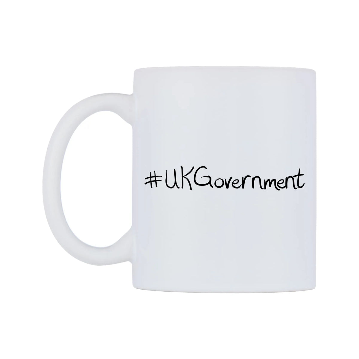 UKGovernment Mug — mug, right side, on a white background