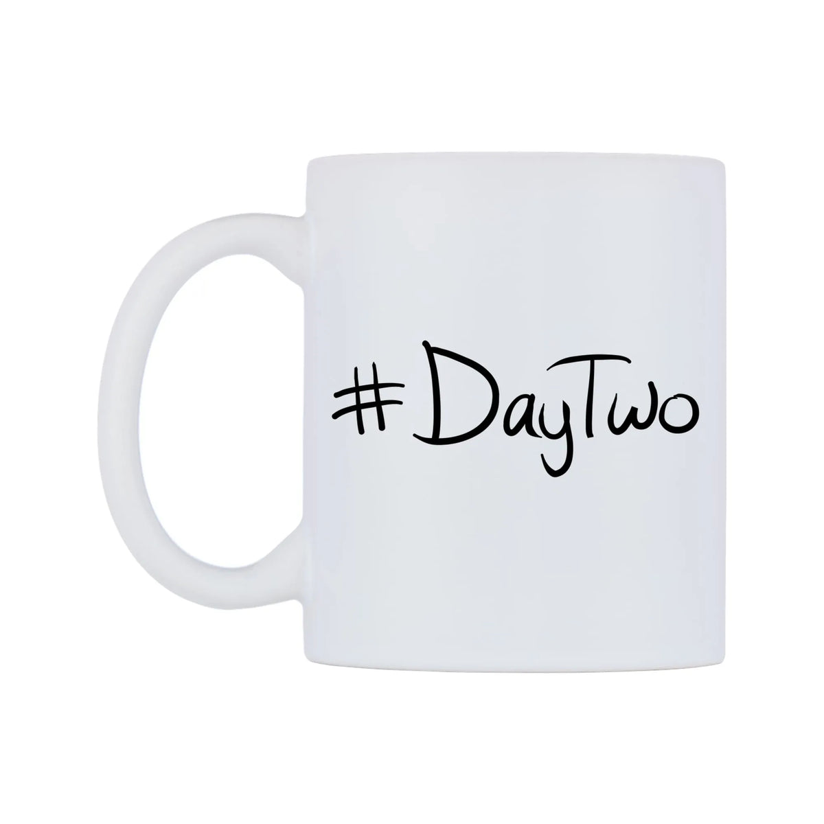 DayTwo Mug — mug, right side, on a white background