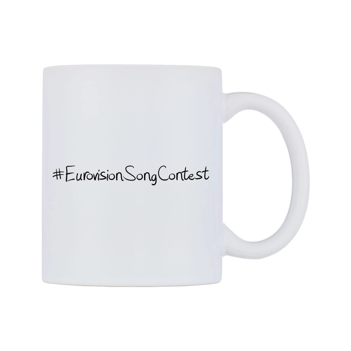 EurovisionSongContest Mug — mug, left side, on a white background