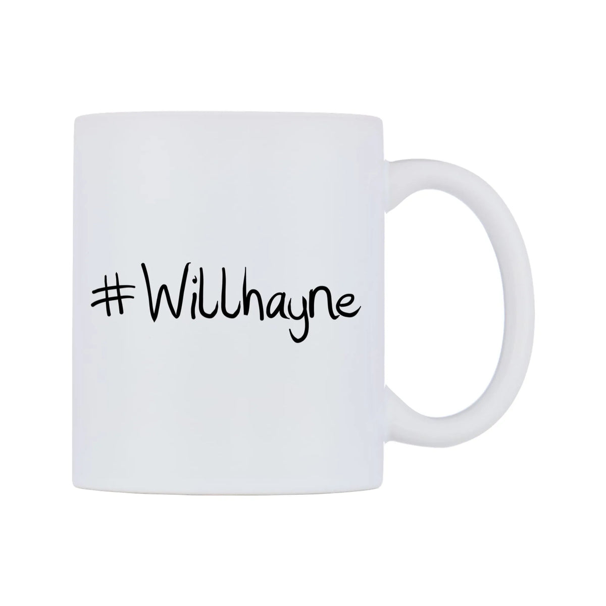 Willhayne Mug — mug, left side, on a white background