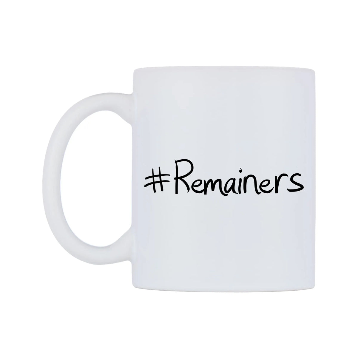 Remainers Mug — mug, right side, on a white background