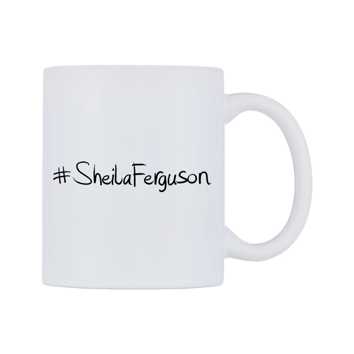 SheilaFerguson Mug — mug, left side, on a white background