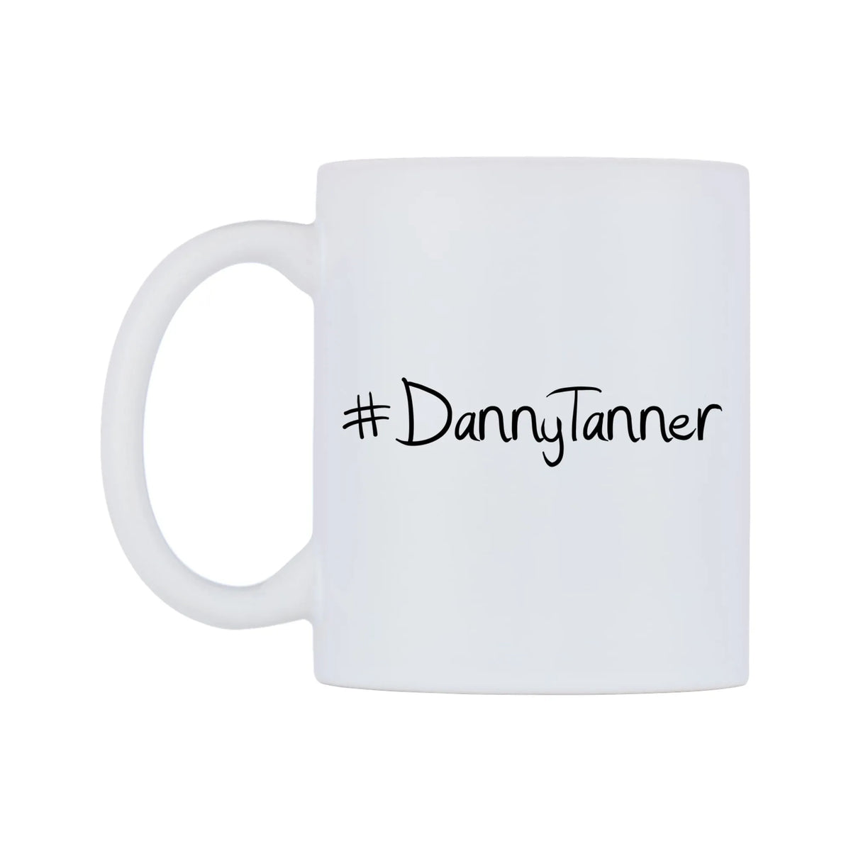 DannyTanner Mug — mug, right side, on a white background