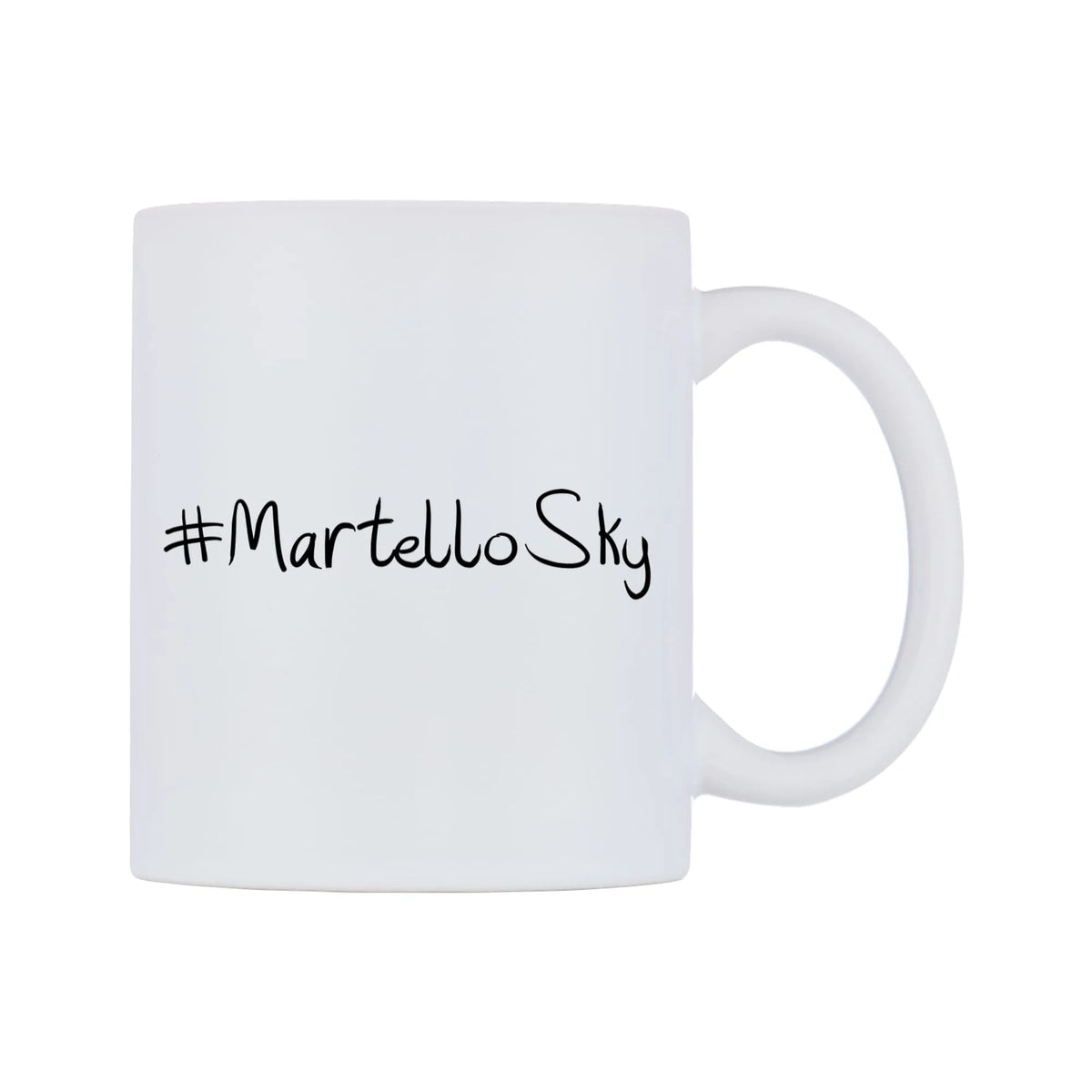 MartelloSky Mug — mug, left side, on a white background