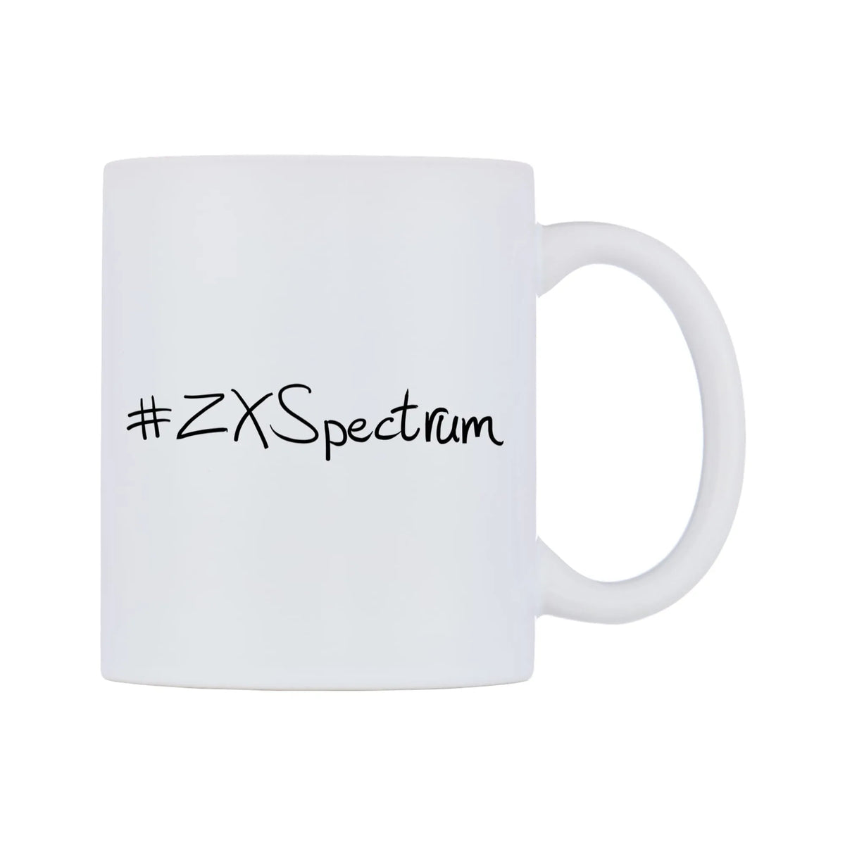 ZXSpectrum Mug — mug, left side, on a white background