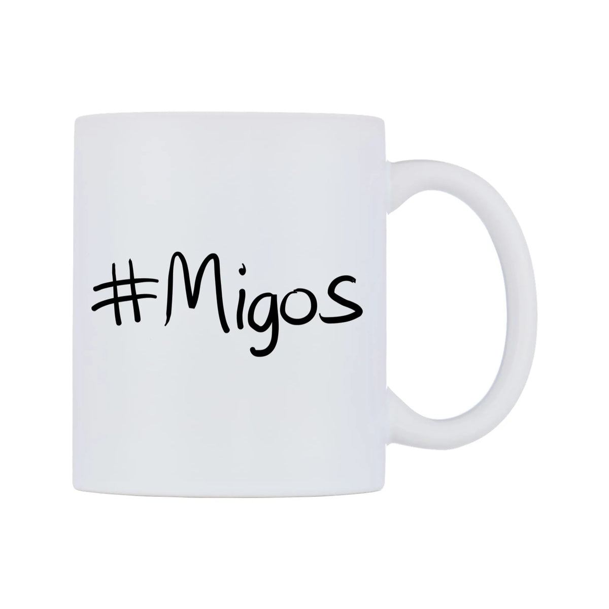 Migos Mug — mug, left side, on a white background