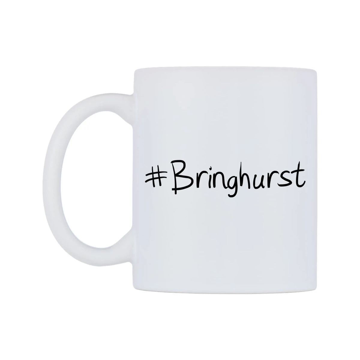 Bringhurst Mug — mug, right side, on a white background