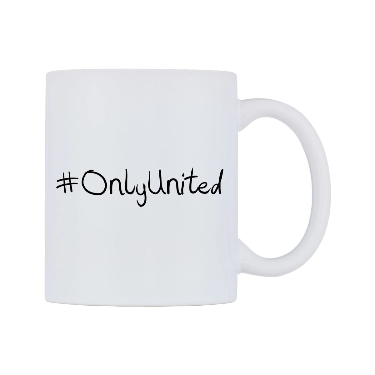OnlyUnited Mug — mug, left side, on a white background