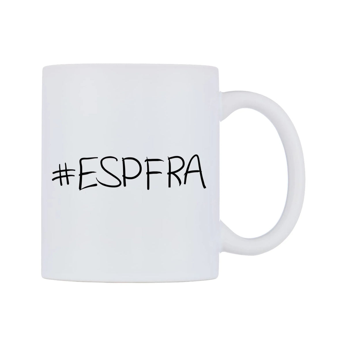 ESPFRA Mug — mug, left side, on a white background