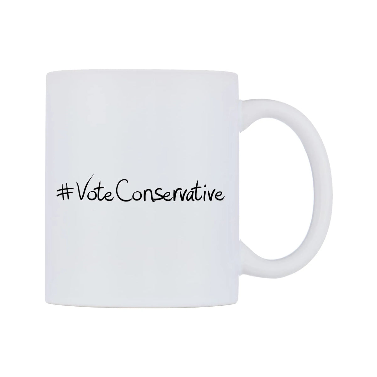 VoteConservative Mug — mug, left side, on a white background