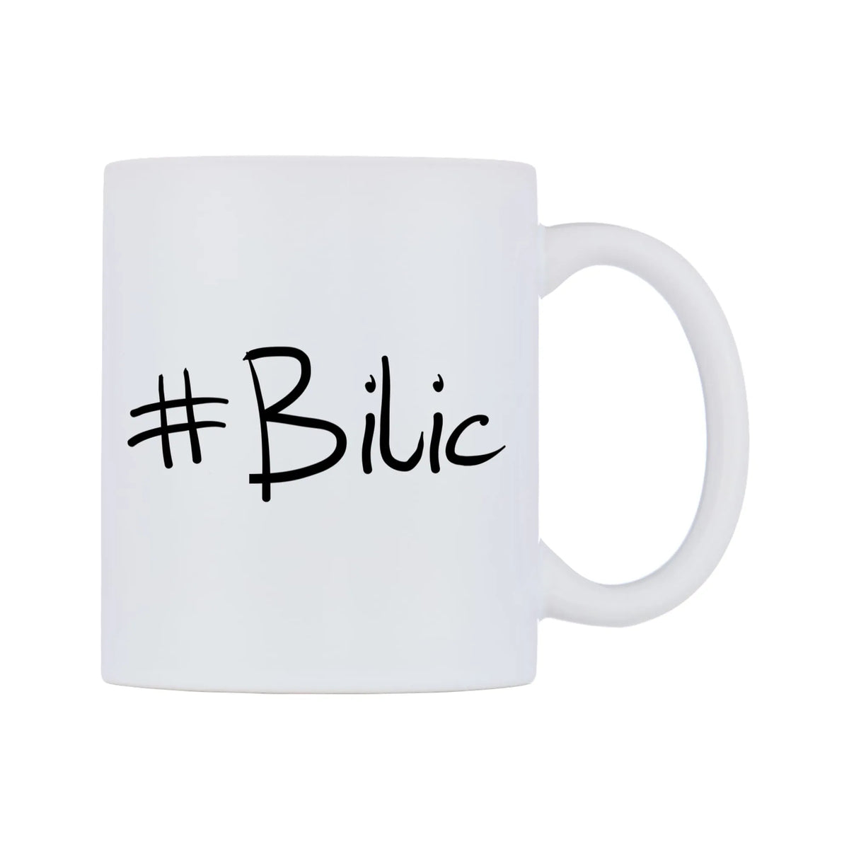 Bilic Mug — mug, left side, on a white background