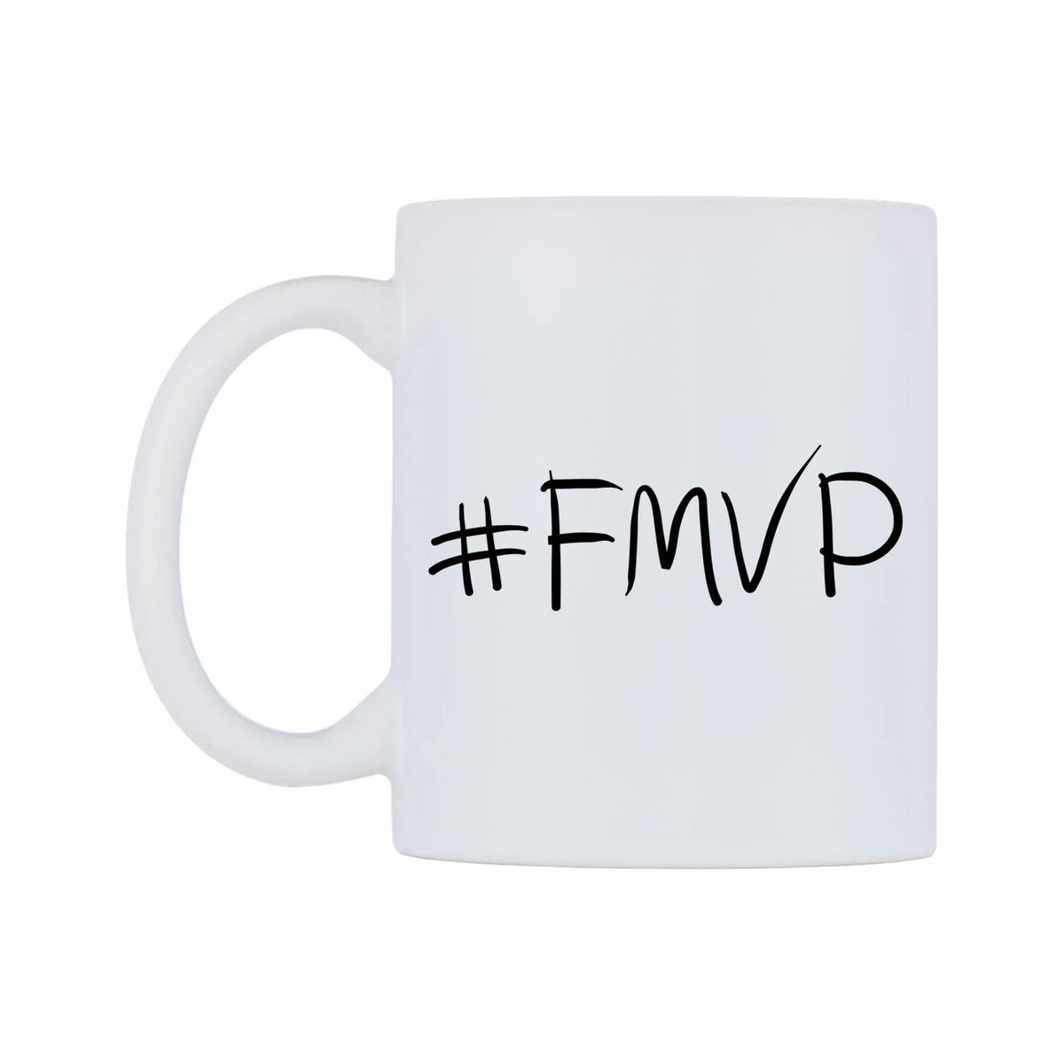 FMVP Mug — mug, right side, on a white background