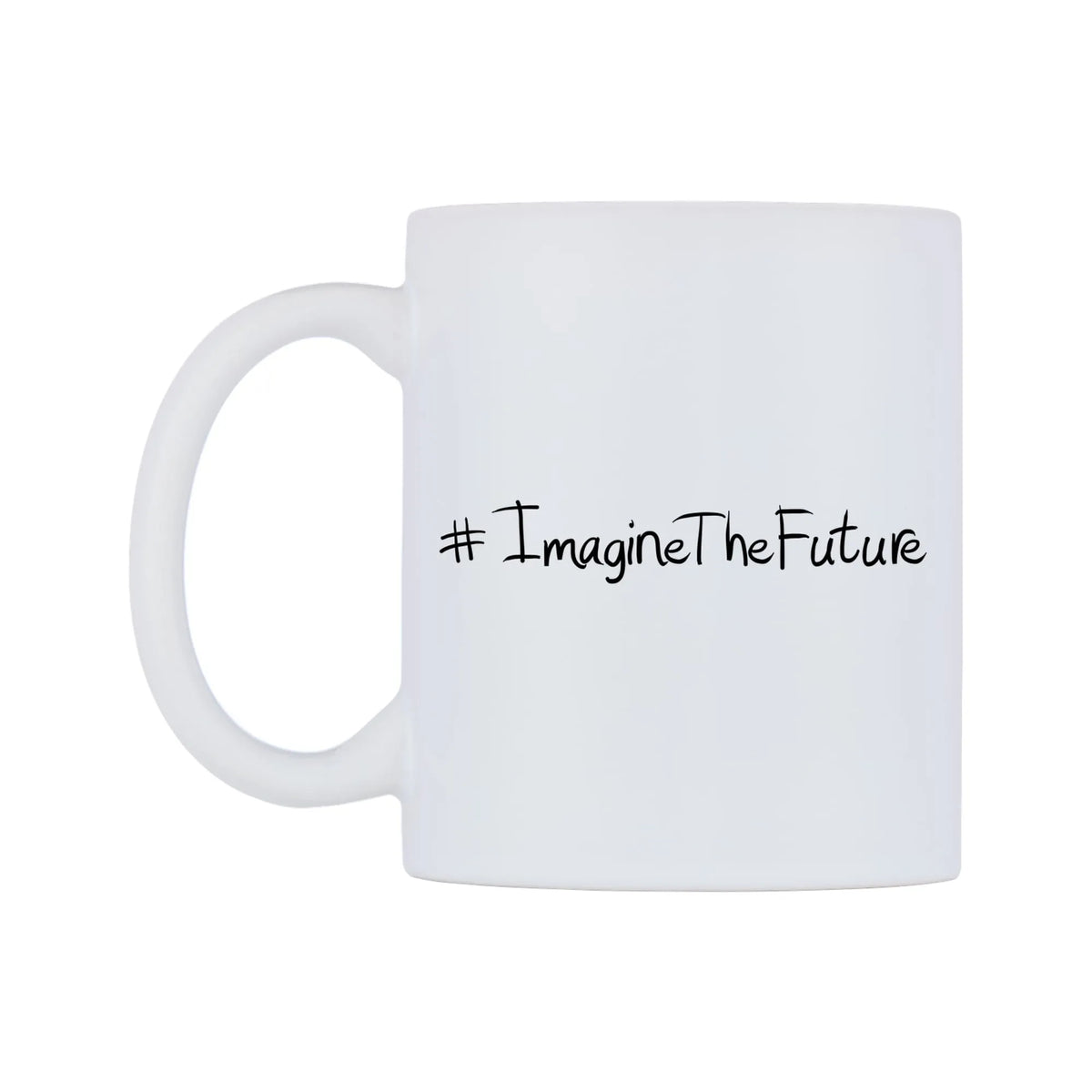 ImagineTheFuture Mug — mug, right side, on a white background