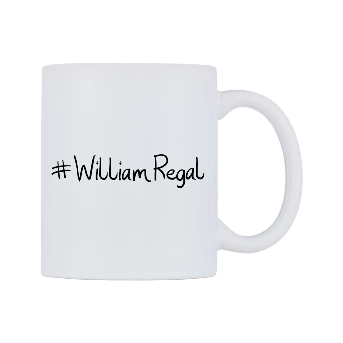 WilliamRegal Mug — mug, left side, on a white background