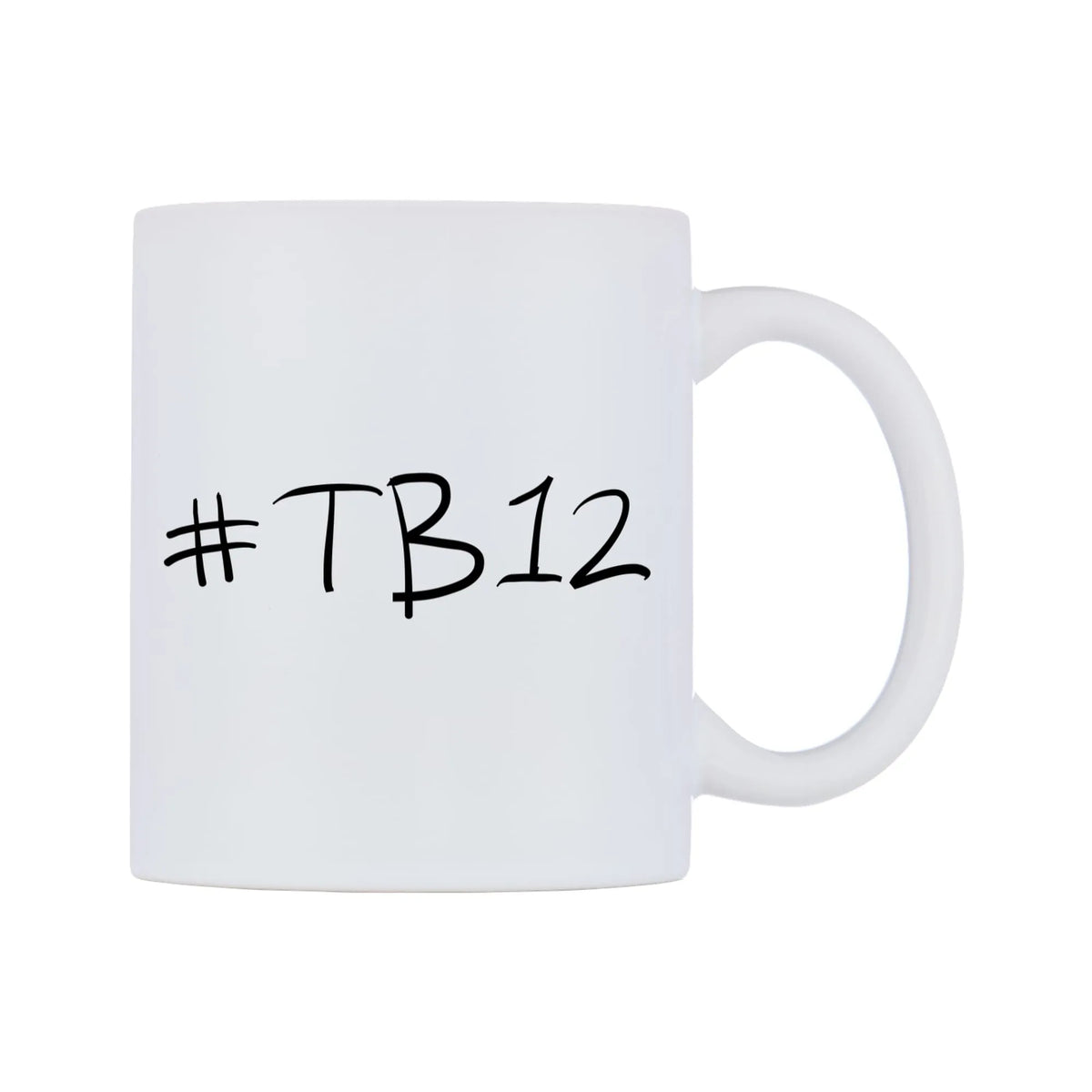 TB12 Mug — mug, left side, on a white background