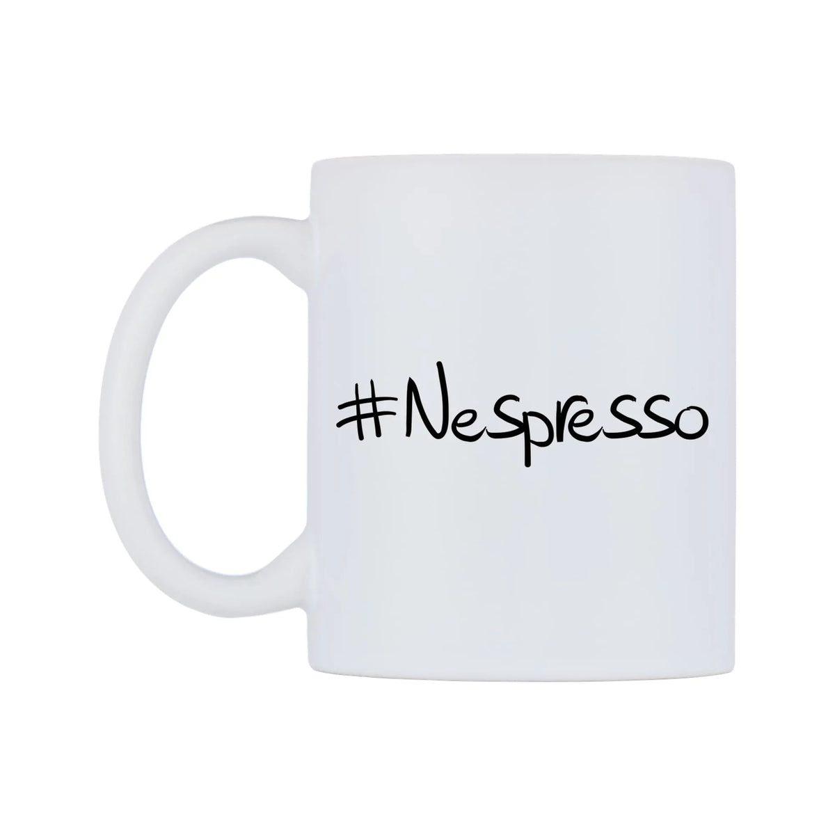 Nespresso Mug — mug, right side, on a white background