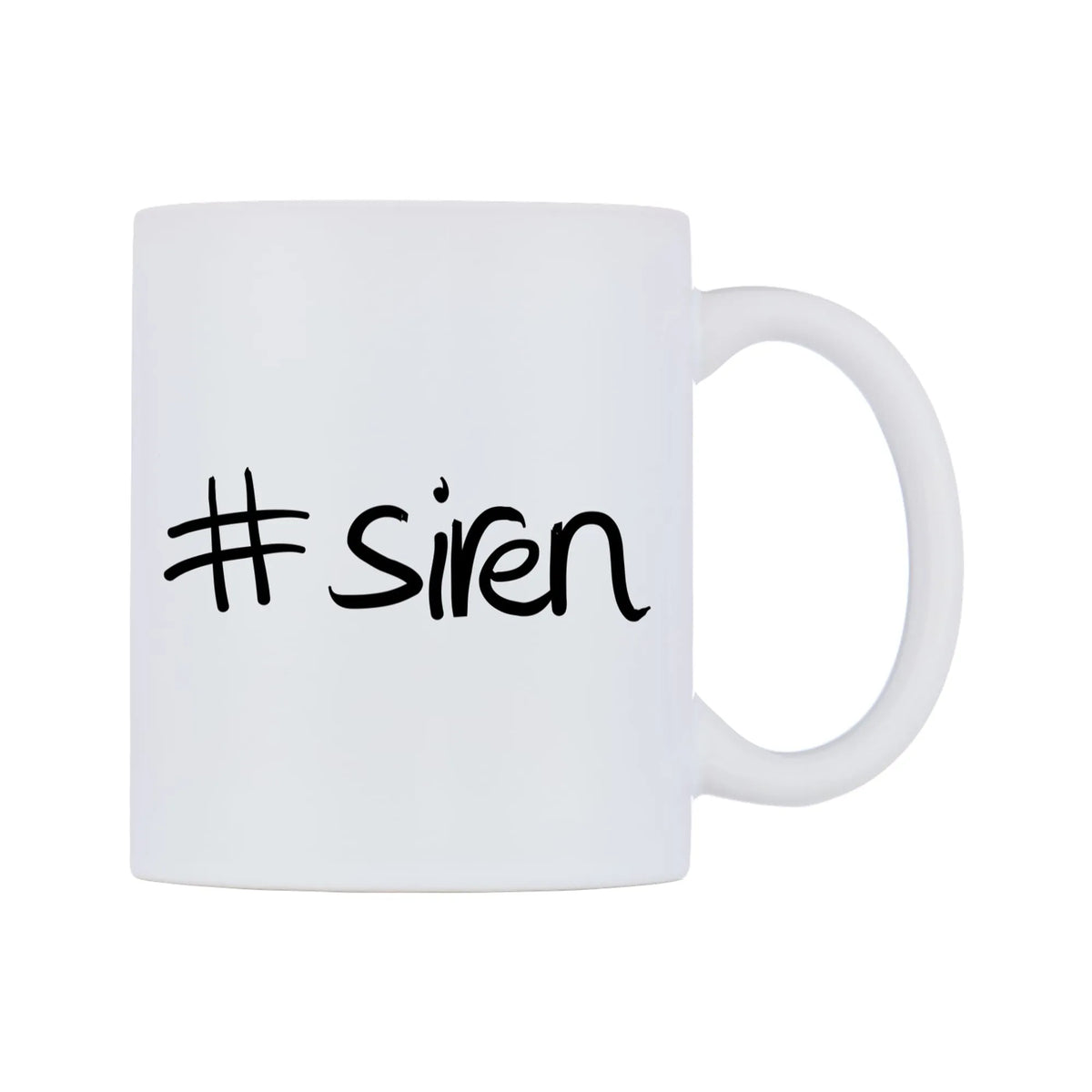 siren Mug — mug, left side, on a white background
