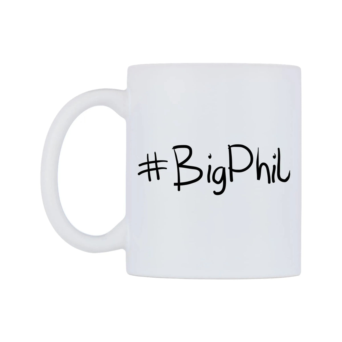 BigPhil Mug — mug, right side, on a white background