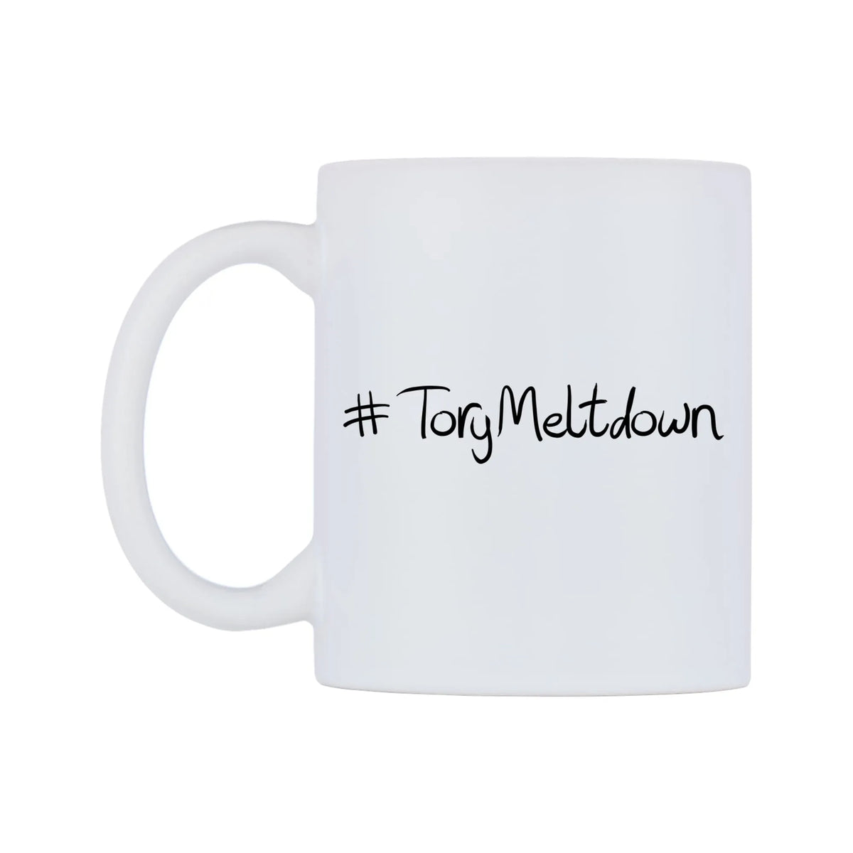 ToryMeltdown Mug — mug, right side, on a white background