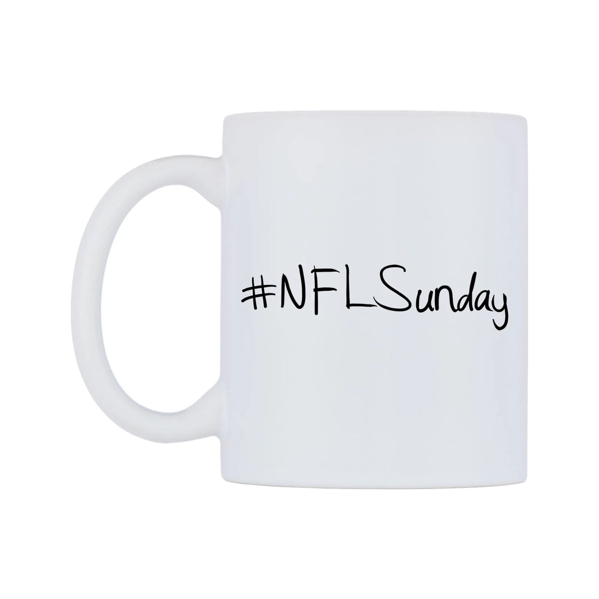 NFLSunday Mug — mug, right side, on a white background