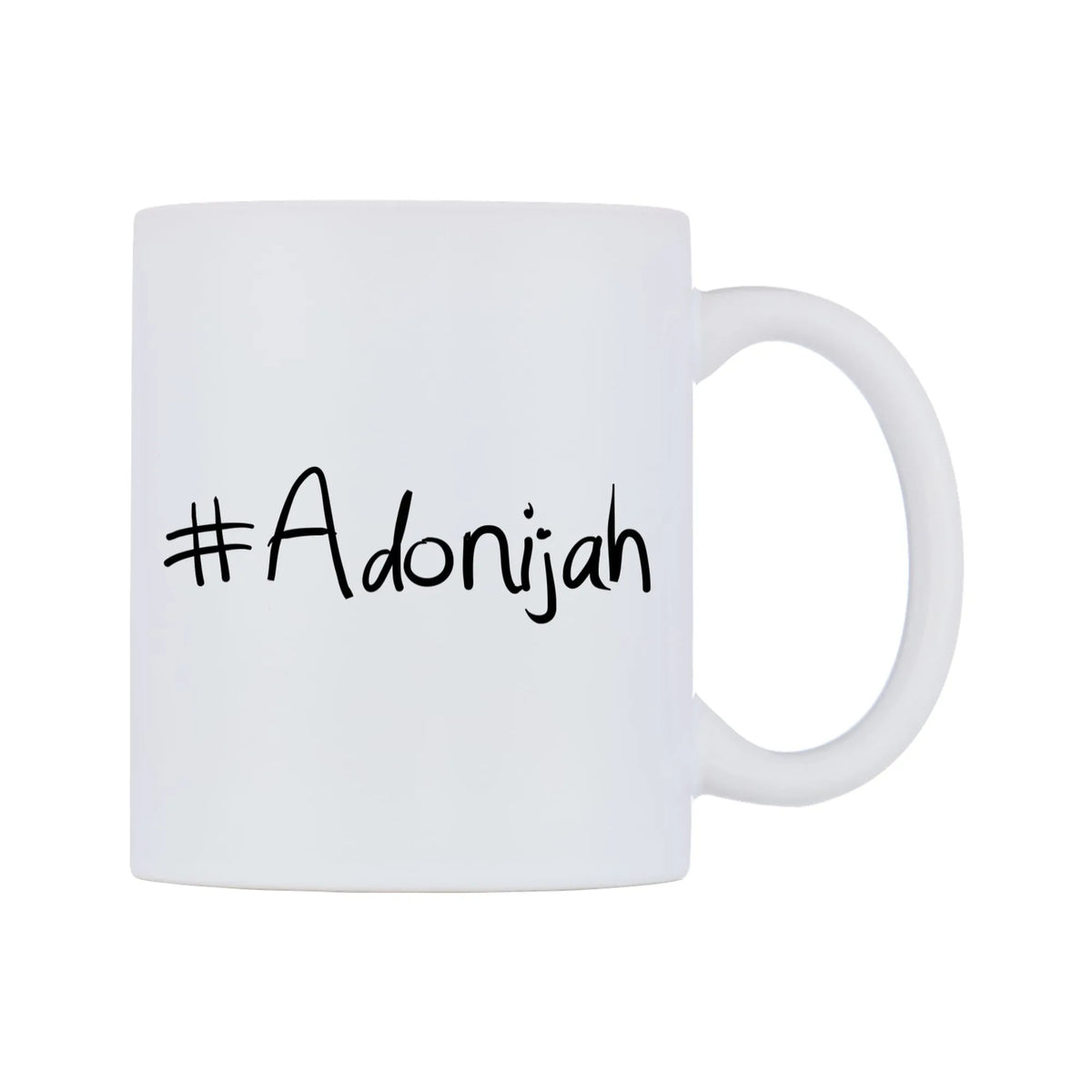 Adonijah Mug — mug, left side, on a white background