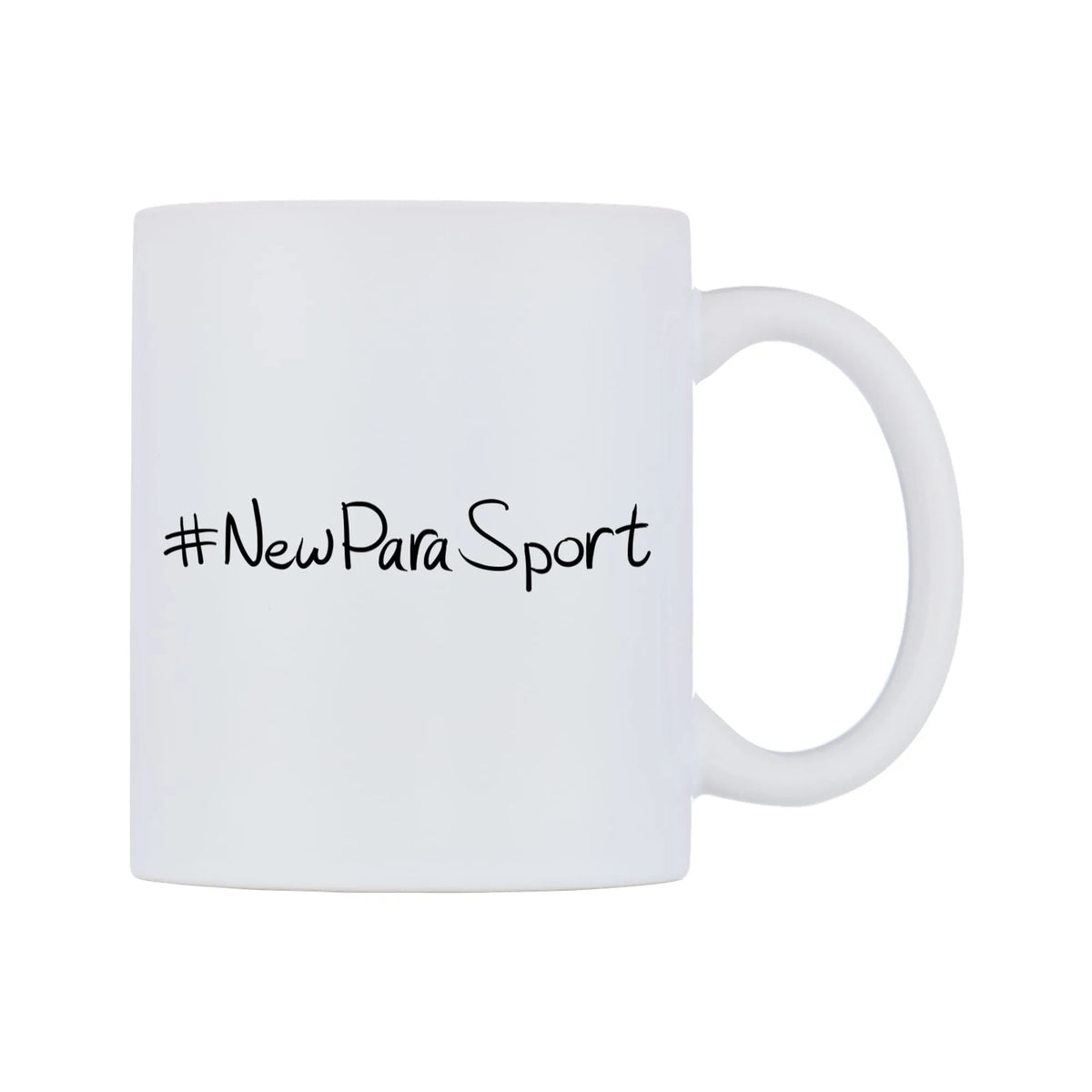 NewParaSport Mug — mug, left side, on a white background