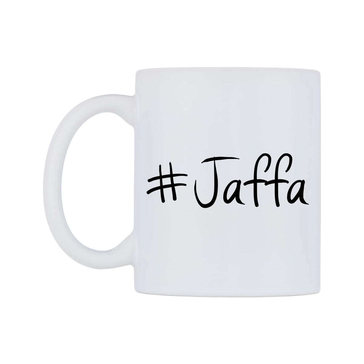 Jaffa Mug — mug, right side, on a white background