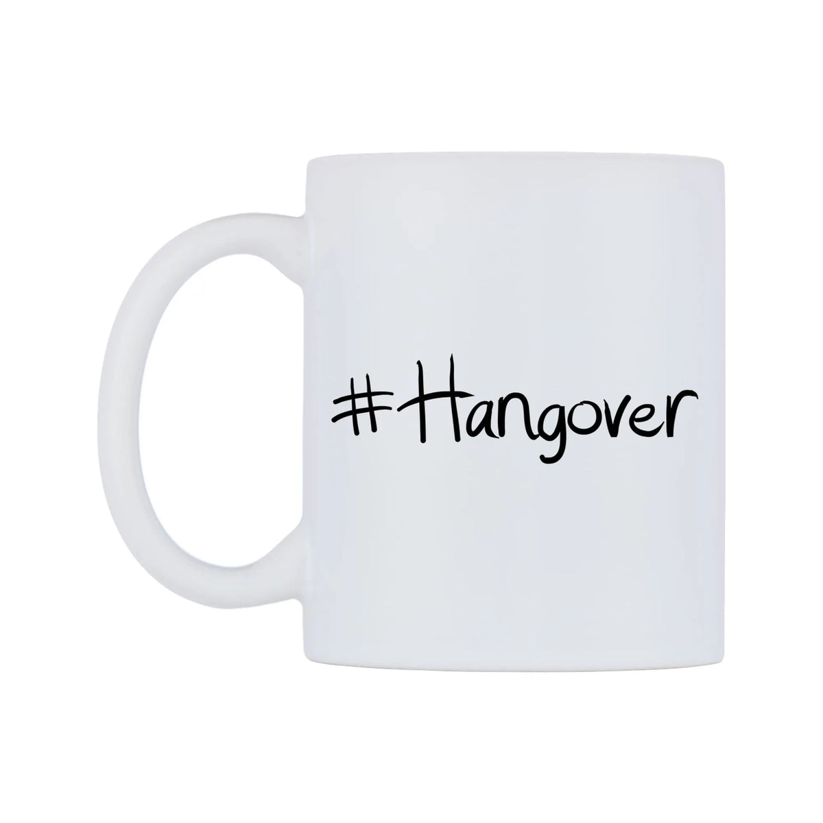 Hangover Mug — mug, right side, on a white background