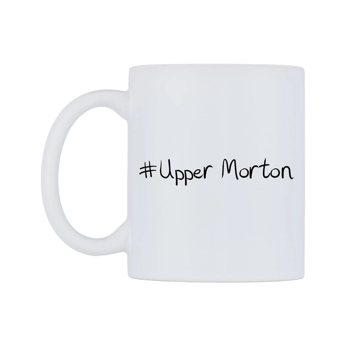 Upper Morton Mug — mug, right side, on a white background