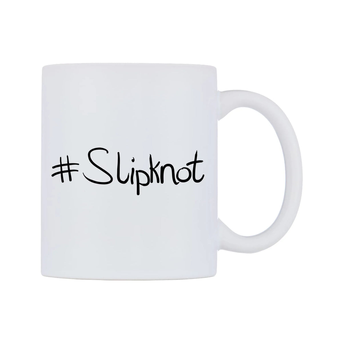 Slipknot Mug — mug, left side, on a white background