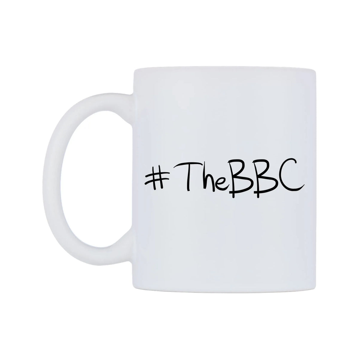 TheBBC Mug — mug, right side, on a white background