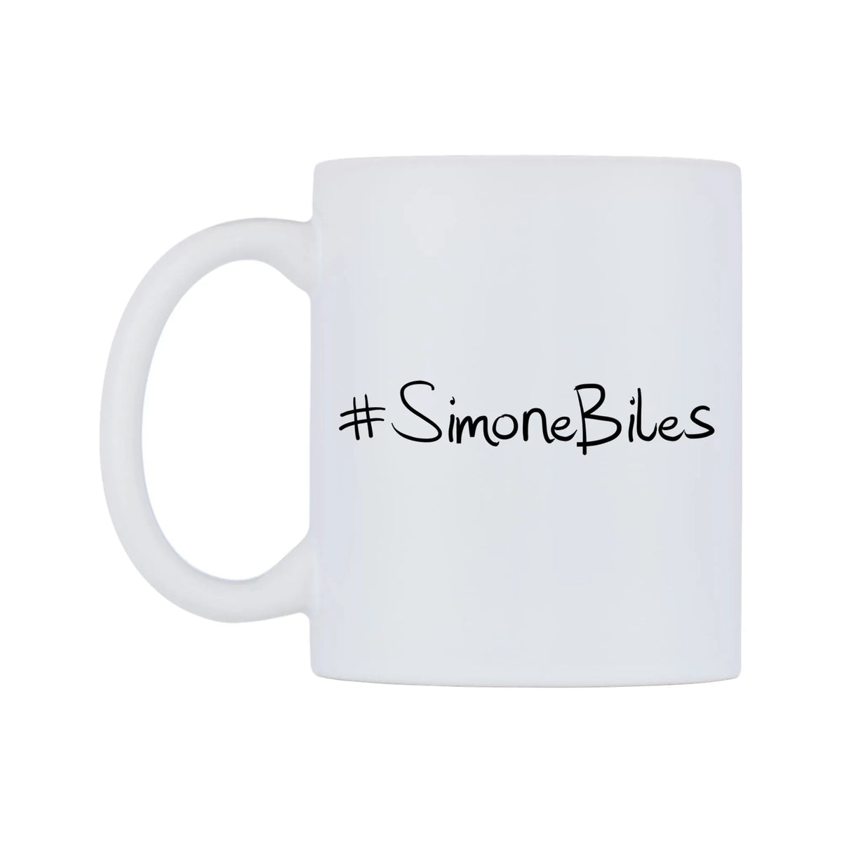 SimoneBiles Mug — mug, right side, on a white background