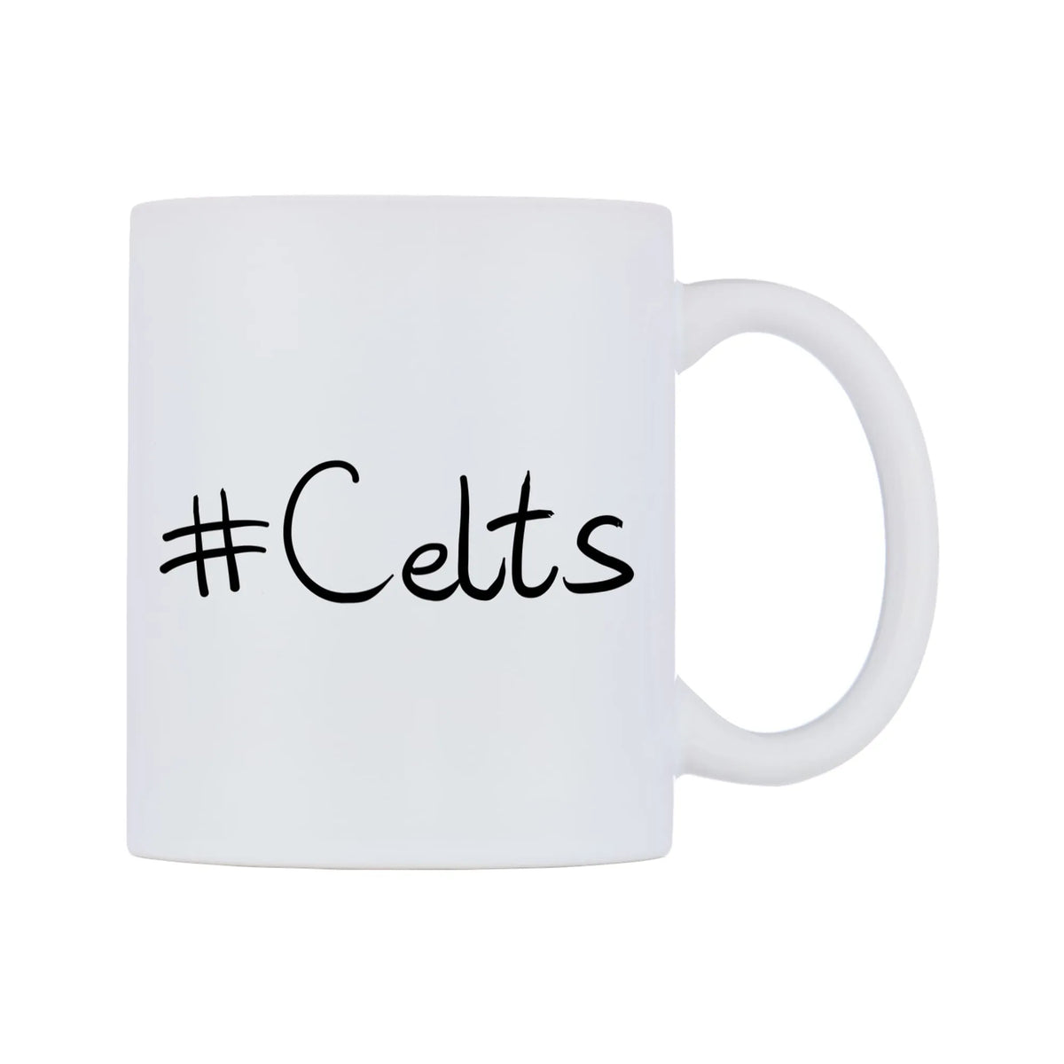 Celts Mug — mug, left side, on a white background