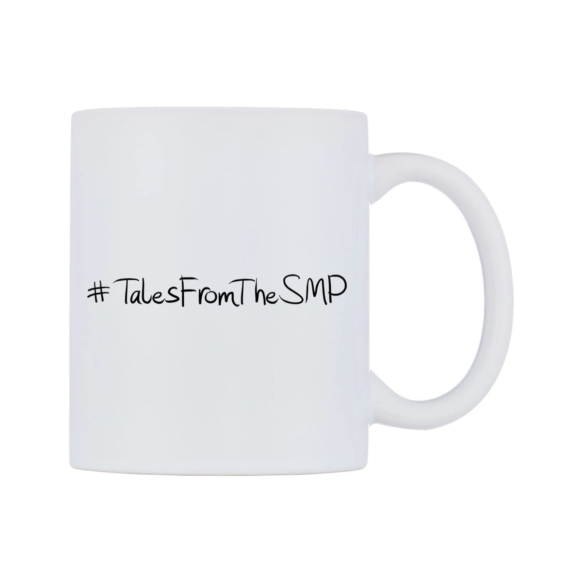 TalesFromTheSMP Mug — mug, left side, on a white background