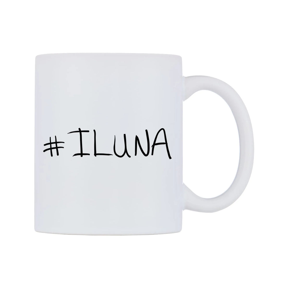 ILUNA Mug — mug, left side, on a white background